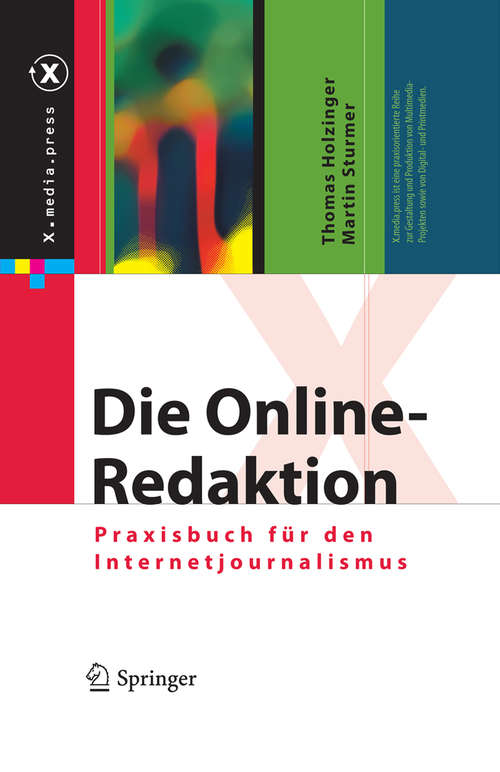 Book cover of Die Online-Redaktion