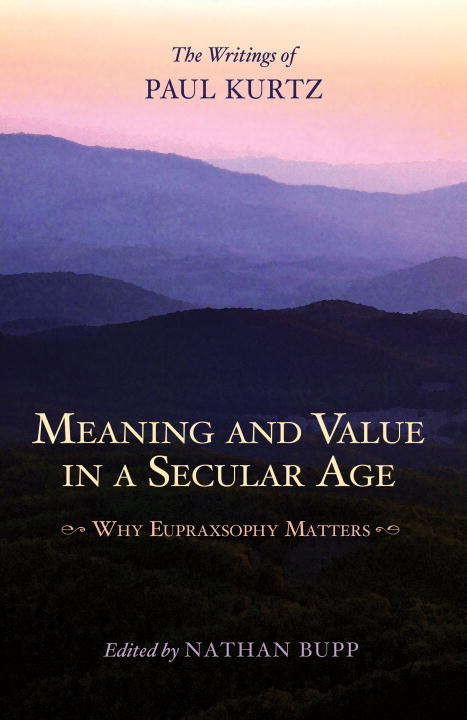 Book cover of Meaning and Value in a Secular Age
