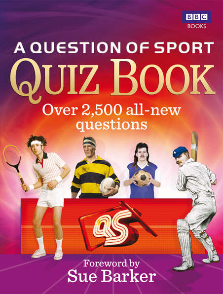 Book cover of A Question of Sport Quiz Book
