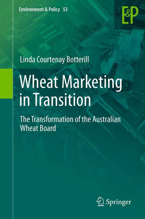 Book cover of Wheat Marketing in Transition