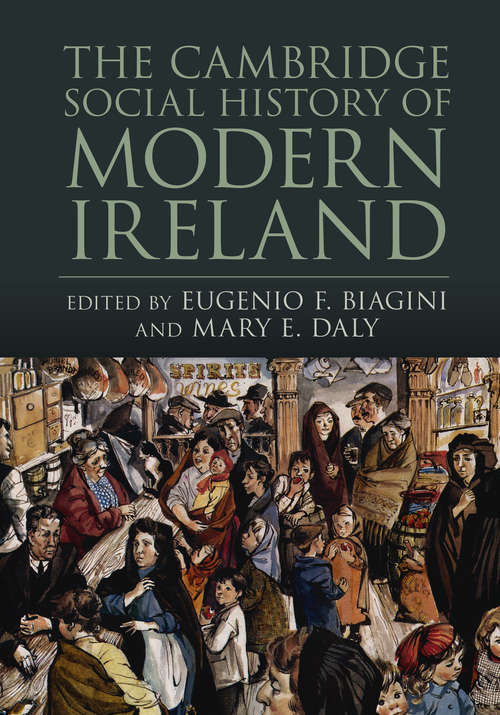 Book cover of The Cambridge Social History of Modern Ireland