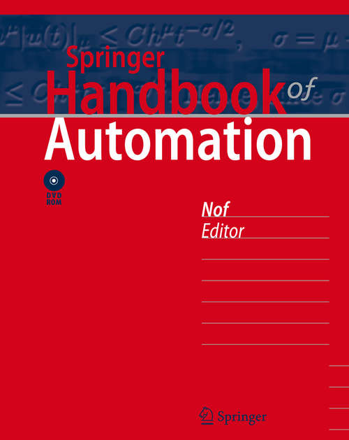 Book cover of Springer Handbook of Automation