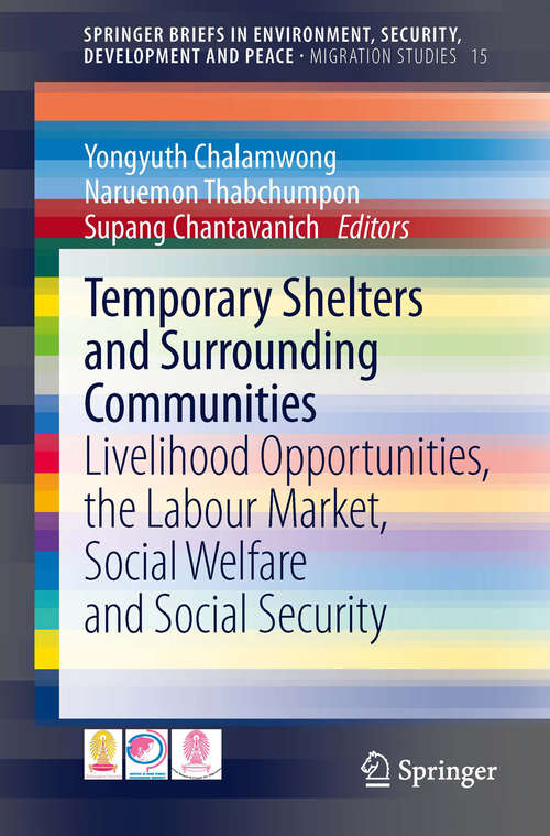 Book cover of Temporary Shelters and Surrounding Communities