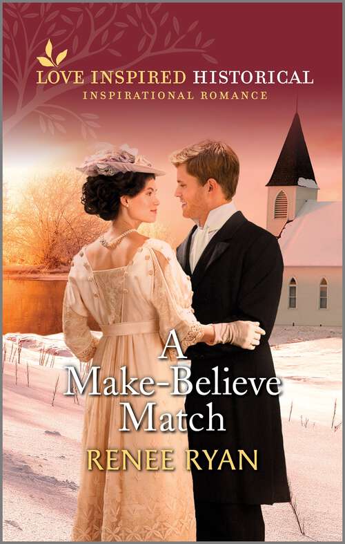Book cover of A Make-Believe Match: A Western Historical Romance (Reissue) (Charity House #7)