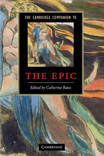 Book cover of The Cambridge Companion to the Epic