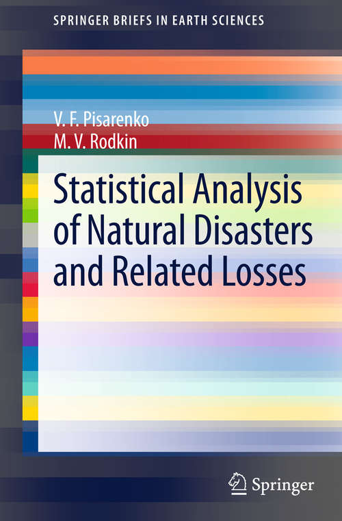 Book cover of Statistical Analysis of Natural Disasters and Related Losses