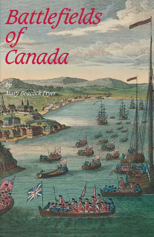 Book cover of Battlefields of Canada