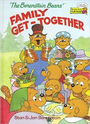 Book cover of The Berenstain Bears' Family Get Together (I Can Read!)