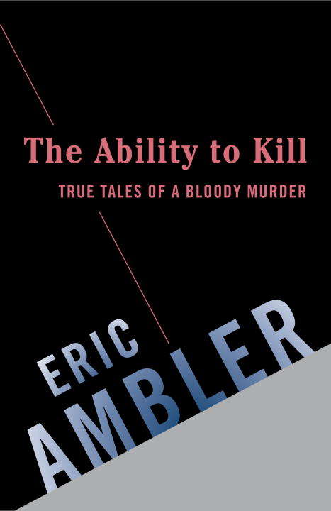 Book cover of The Ability to Kill