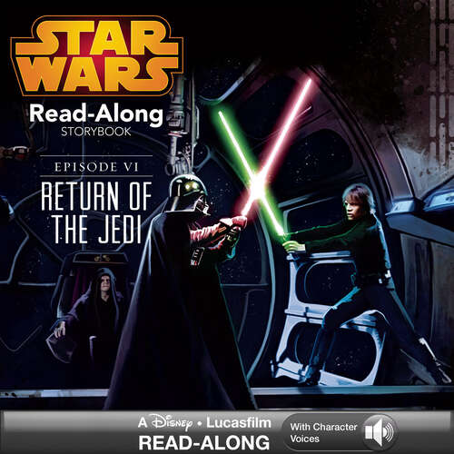 Book cover of Star Wars: Return of the Jedi Read-Along Storybook