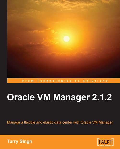 Book cover of Oracle VM Manager 2.1.2
