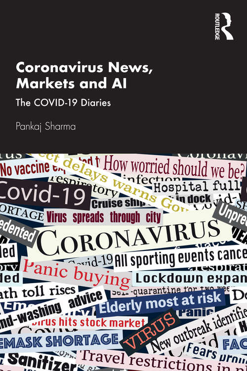 Book cover of Coronavirus News, Markets and AI: The COVID-19 Diaries