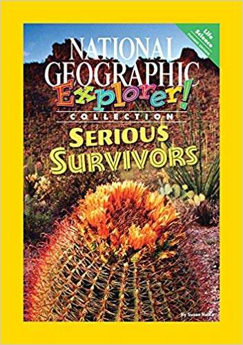 Book cover of Serious Survivors, Pioneer Edition (National Geographic Explorer Collection)