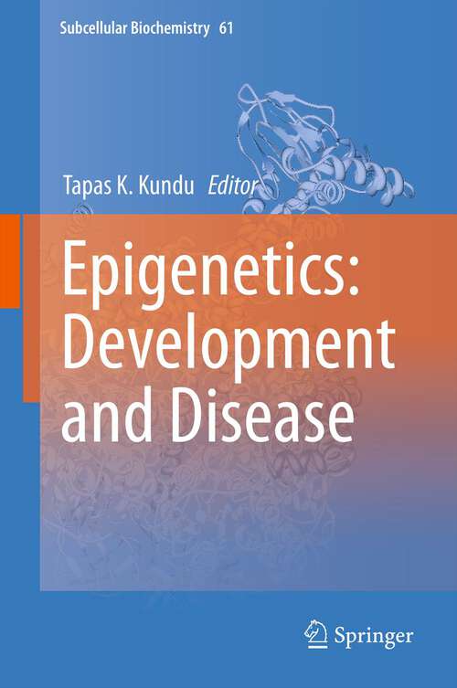 Book cover of Epigenetics: Development and Disease