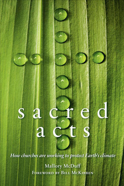 Book cover of Sacred Acts: How Churches Are Working to Protect Earth's Climate