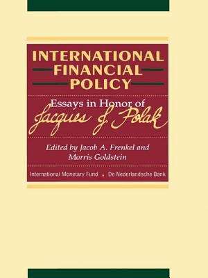 Book cover of International Financial Policy