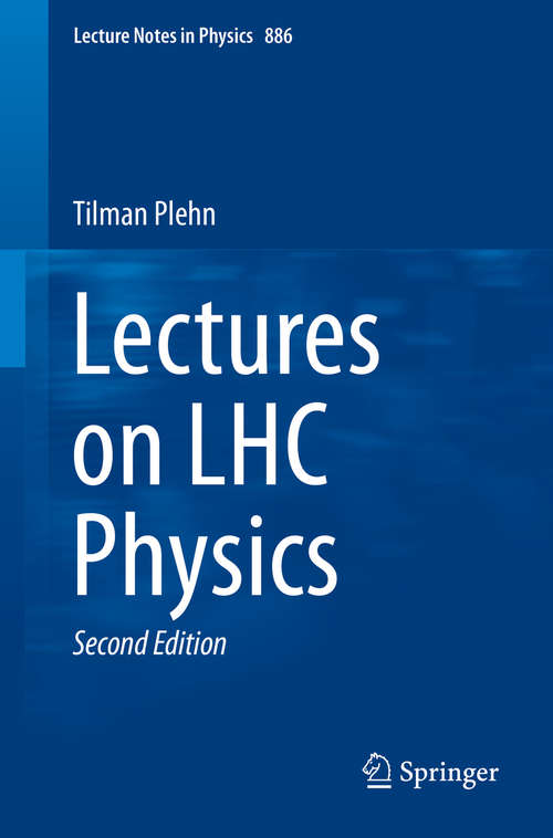 Book cover of Lectures on LHC Physics