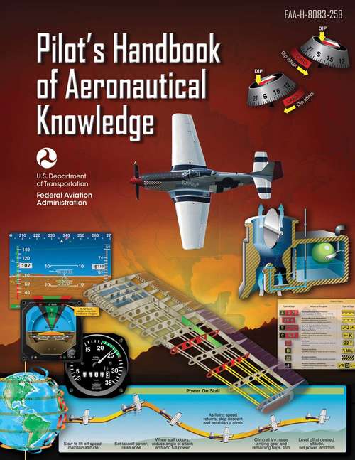 Book cover of Pilot's Handbook of Aeronautical Knowledge: Faa-h-8083-25, December 2003 (2003) (FAA Handbooks Ser.)