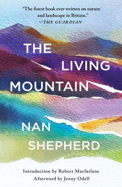 Book cover of The Living Mountain