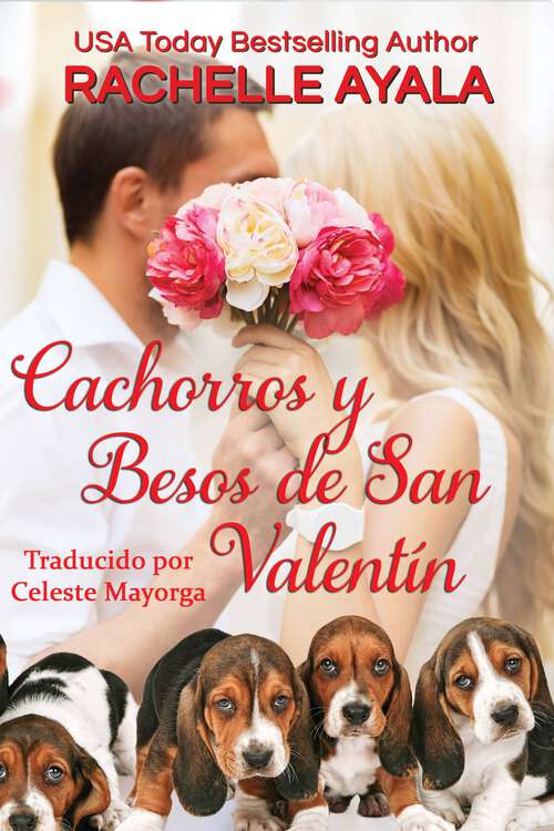 Book cover of Cachorros y Besos de San Valentín (Los Hart #8)