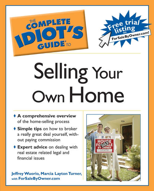 Book cover of The Complete Idiot's Guide to Selling Your Own Home