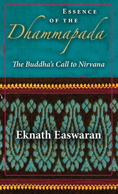 Book cover of Essence of the Dhammapada