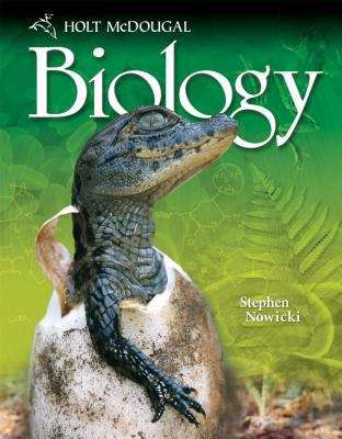 Book cover of Holt McDougal Biology, Student Edition, High School