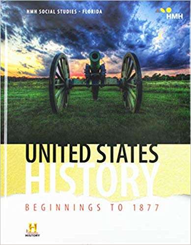 Book cover of United States History: Beginnings to 1877 (Student Edition) (HMH Social Studies)