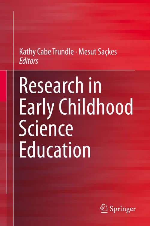Book cover of Research in Early Childhood Science Education