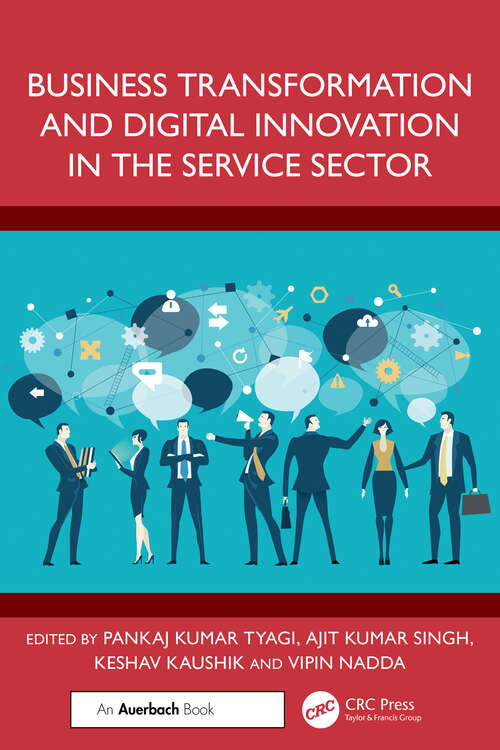 Book cover of Business Transformation and Digital Innovation in the Service Sector (1)
