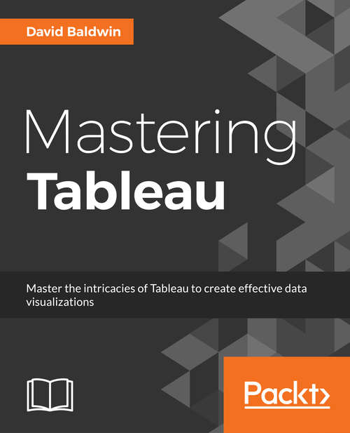 Book cover of Mastering Tableau