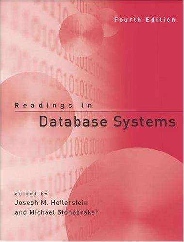 Readings in Database Systems (4th edition)