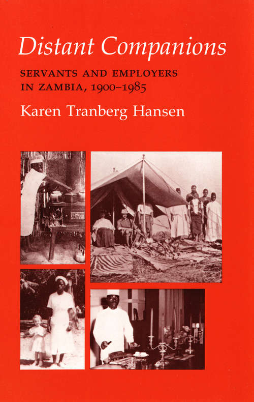 Book cover of Distant Companions: Servants and Employers in Zambia, 1900–1985 (The Anthropology of Contemporary Issues)