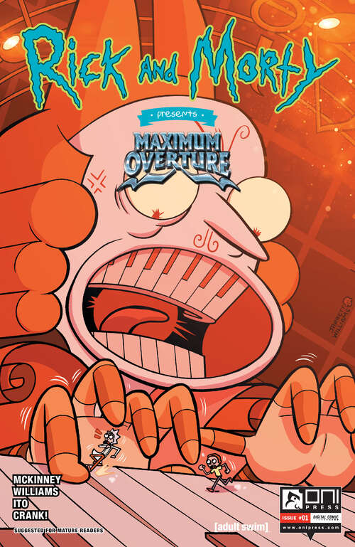 Book cover of Rick and Morty Presents: Maximum Overture #1: Maximum Overture (Rick and Morty #1)