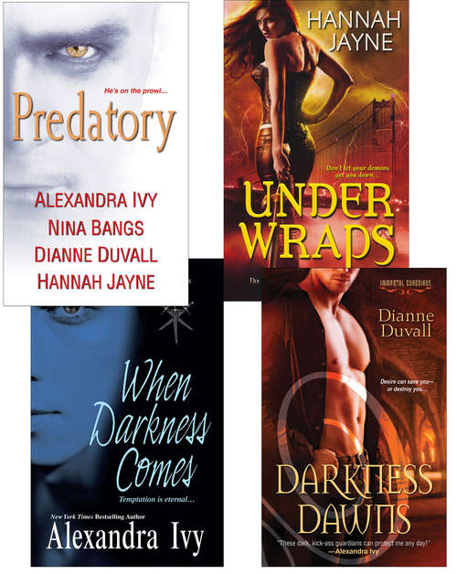 Book cover of Predatory Paranormal Bundle: When Darkness Comes, Darkness Dawns, Under Wraps & Predatory