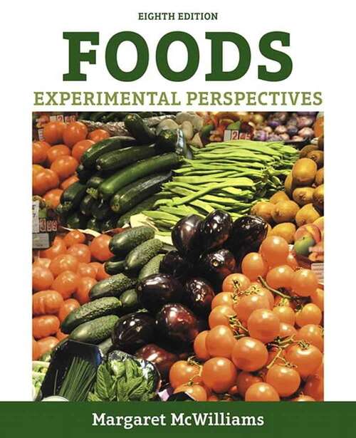 Book cover of Foods: Experimental Perspectives (8)