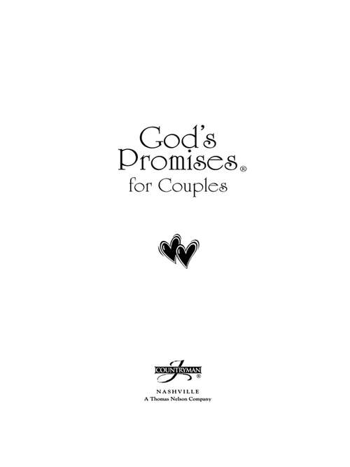 Book cover of God's Promises for Couples