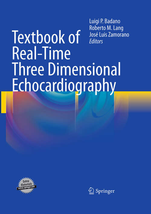 Book cover of Textbook of Real-Time Three Dimensional Echocardiography