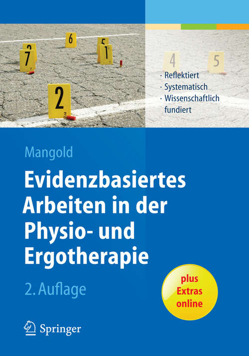 Book cover of Evidenzbasiertes Arbeiten in der Physio- und Ergotherapie
