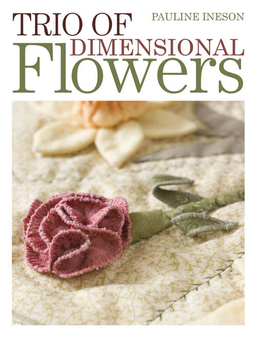 Book cover of Trio of Dimensional Flowers