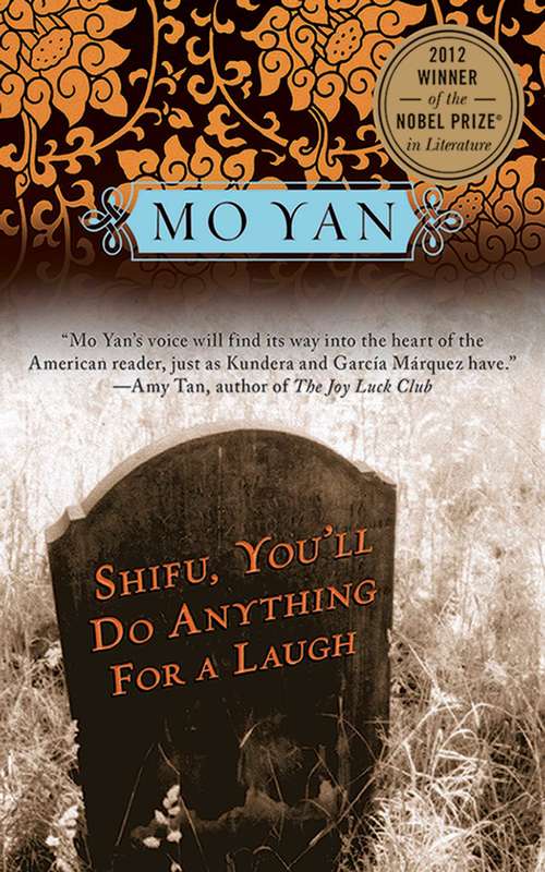 Book cover of Shifu, You'll Do Anything for a Laugh: A Novel (Proprietary)