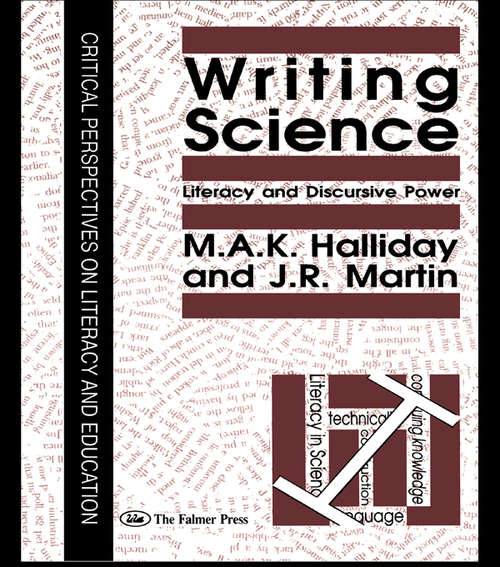 Cover image of Writing Science