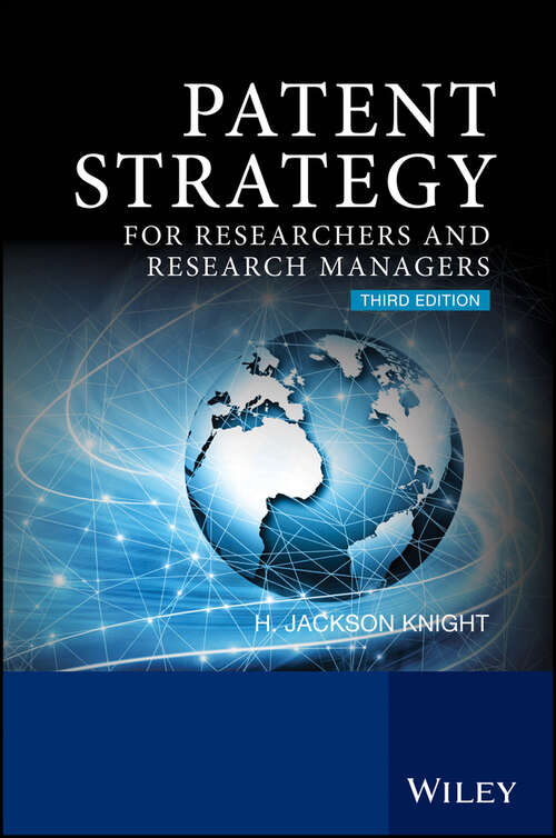 Book cover of Patent Strategy for Researchers and Research Managers