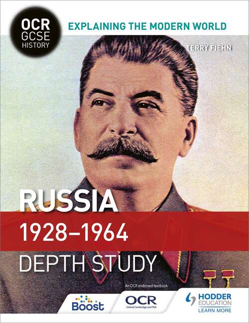 Book cover of OCR GCSE History Explaining the Modern World: Russia 1928–1964