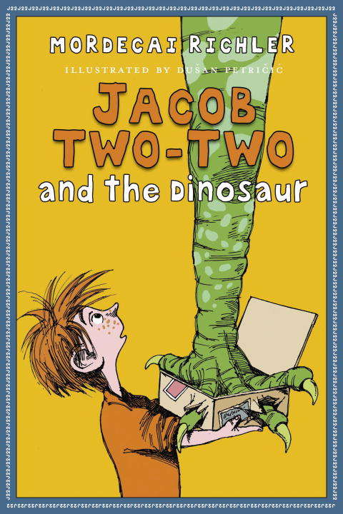 Book cover of Jacob Two-Two and the Dinosaur