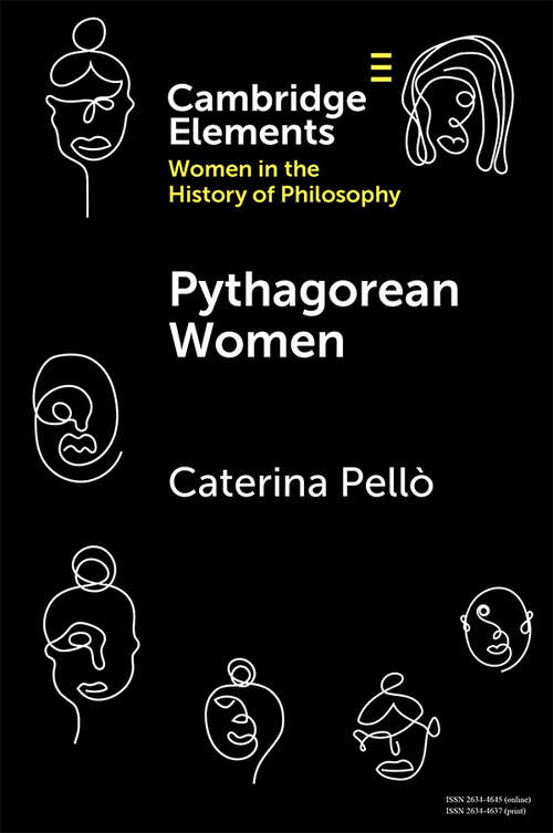 Book cover of Pythagorean Women (Elements on Women in the History of Philosophy)
