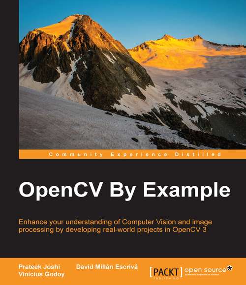Book cover of OpenCV By Example