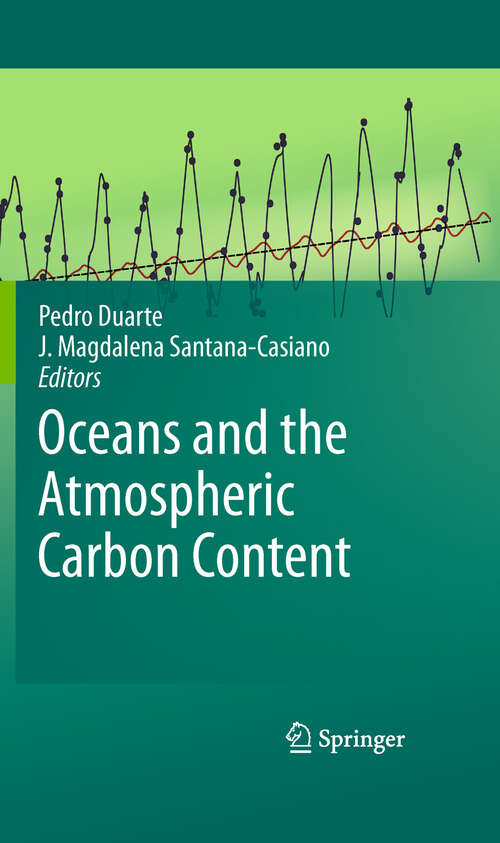 Book cover of Oceans and the Atmospheric Carbon Content