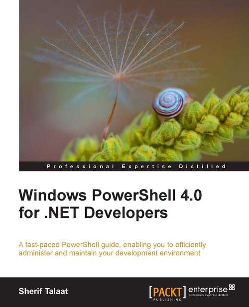 Book cover of Windows PowerShell 4.0 for .NET Developers