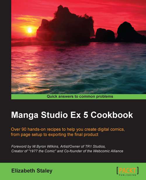 Book cover of Manga Studio Ex 5 Cookbook